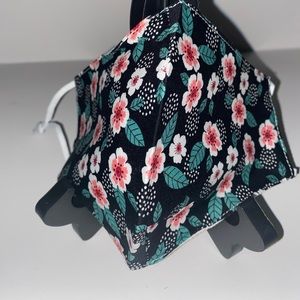 Floral face mask